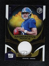 2019 Panini Elements Radioactive Rookie Materials Gold 67/99 Daniel Jones 1q7k