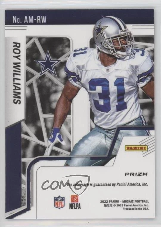 2022 Panini Mosaic Auto Mosaic Roy Williams #AM-RW Auto - Image 2 of 2