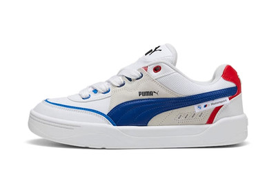 MENS PUMA BMW MOTORSPORT PARK LIFESTYLE SK8 WHITE SKATEBOARD ATHLETIC - Sz 11.5