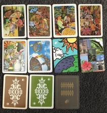 Malaysia Airlines Airways Transport Advertisement People Playing SWAP CARDS Lot