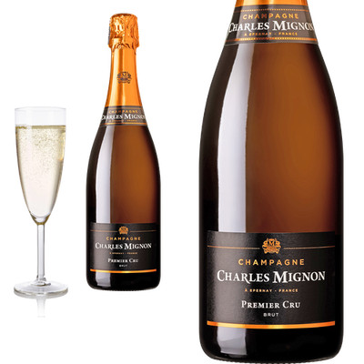 Champagne Blanc Premier Cru Brut von Charles Mignon  (1 x 0,75 l)