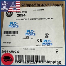 New Allen-Bradley 2094-AM02-S Servo Drive Axis Module  Fast Delivery US Free Tax