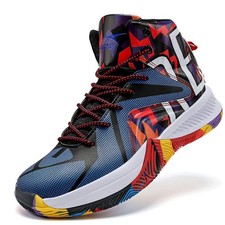 Basketball Shoes Boys Girls High Top Sneakers Non Slip Running Shoes for Unis...