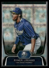 2012 Bowman Platinum #BPP22 Rymer Liriano Prospects X-Fractors