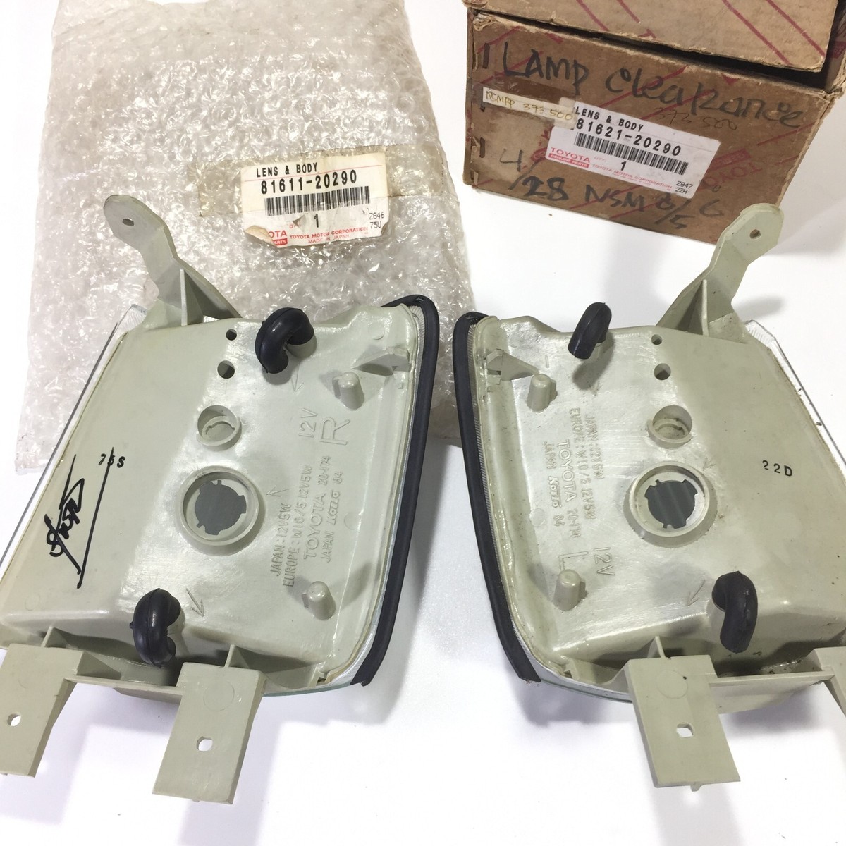 Genuine Toyota Corona AT150 151 CT150 ST150 Lens Parking