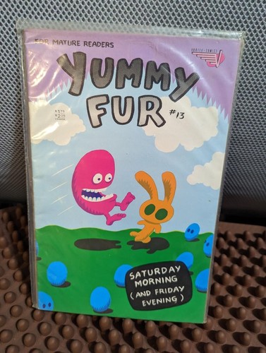 YUMMY FUR #13, in original packaging, Chester Brown, Vortex