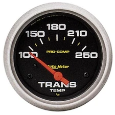 Autometer 2-5/8in 100-250F Trans Temp Gauge Pro-Comp
