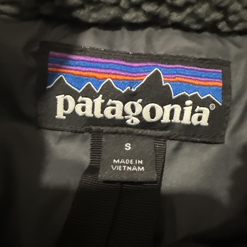 Patagonia Girl's Youth Black Parka Down Filled Puffer Jacket Size Small S MINT - Picture 2 of 6