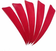 50pcs Naturfedern Pfeilfedern 4 Zoll Pfeil Federn Bogenschie&szlig;en Befiederung DIY