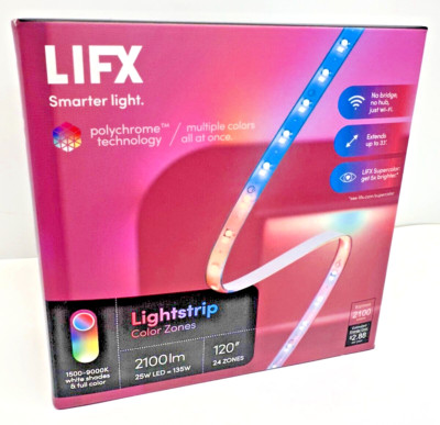 *BRAND NEW* LIFX - Smart lights Lightstrip - Color Zones 120 Inches  