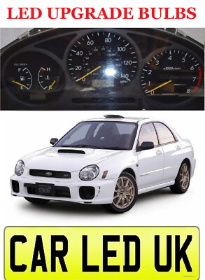 For Subaru Impreza WRX RS TS 2002-2007 Truck Gauge Cluster Dash Light Bulbs RGB