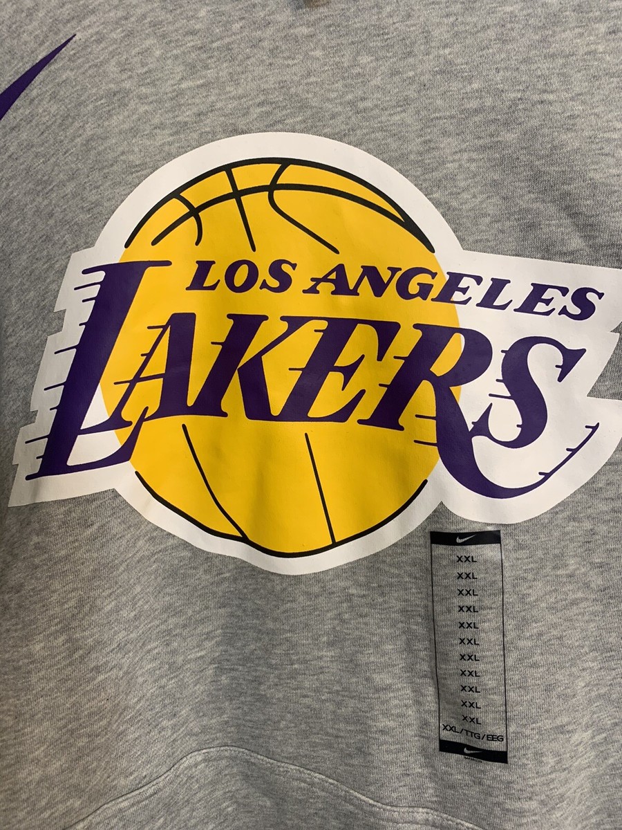 NIKE NBA LA LAKERS SHOWTIME PULLOVER HOODIE [AA3671 063] KOBE
