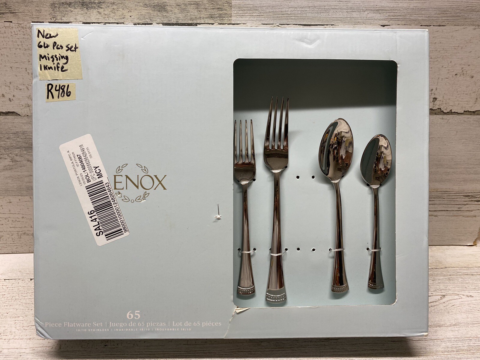 lenox-portola-flatware-64-pc-set-ebay