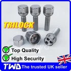 4 x ALLOY WHEEL LOCKING BOLTS - MERCEDES E-CLASS (1985-03) W124 W210 NUTS [MBXt]