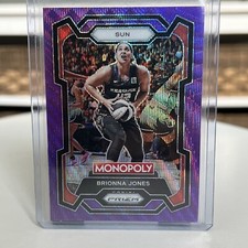 Brionna Jones Purple Prizm 2024 Panini Prizm WNBA Monopoly #51