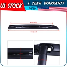 For 05-23 Toyota Tacoma Double Cab Luggage Carrier Roof Rack Crossbar Side Rail