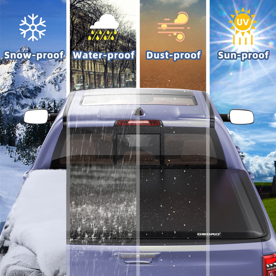 5ft RollUp Tonneau Cover for 20152024 Chevy Colorado & GMC Canyon