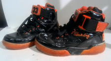 Zapatillas Tenis Patrick Ewing Atletismo Naranja Negro Baloncesto #33 Talla 6
