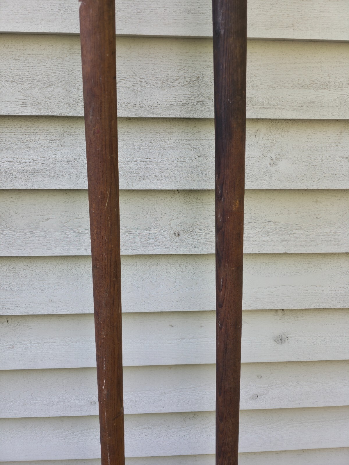 VINTAGE Old Wooden Oars Paddles VIKING LONG  96"