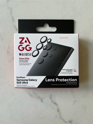 ZAGG Invisible Shield Glass Elite Lens Protection for Samsung Galaxy S25 Ultra - 第 1/1 張圖片
