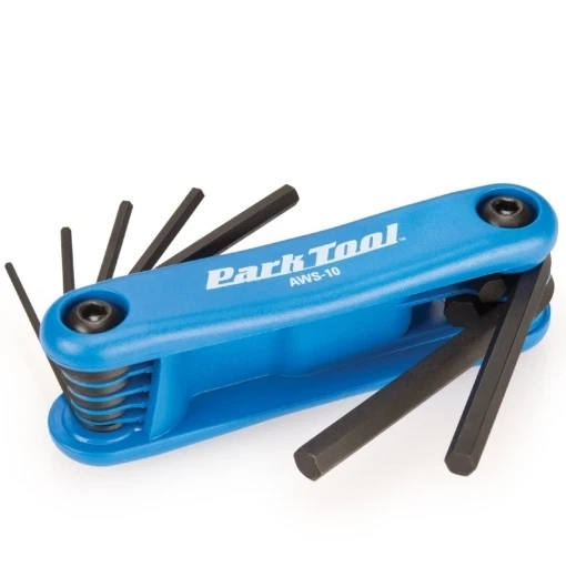 Park Tool AWS-10 Metric Folding Hex Wrench Bike Allen Fold-Up Set Multi 1.5-6mm - Image 2 of 4