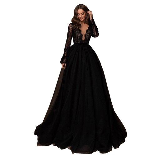 NEW Hutch Liona Halter V-Neck Tulle Maxi Dress Size 2 | eBay