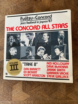 ED BICKERT & The Concord All-Stars - Take 8 ~ CJ 347 w/Barrett, Holloway - NICE