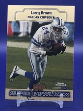 1999 Fleer Sports Illustrated Super Bowl XXX MVP #28 Larry Brown Dallas Cowboys