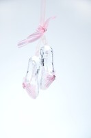Gisela Graham Ballett Schuhe Rosa Weihnachtsschmuck Christbaumschmuck