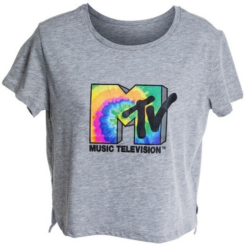 Juniors Womens Classic MTV Logo Crop 