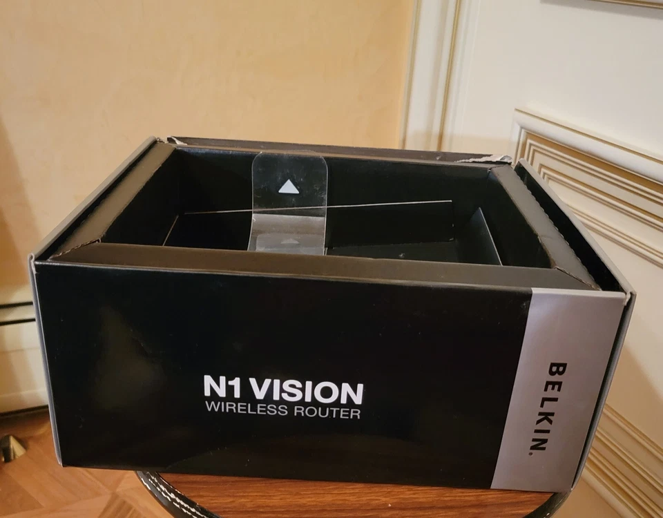 BELKIN Bundle N1 Vision Wireless Router #F5D8232-4 & N Wireless USB Adapter. - Image 4 of 4