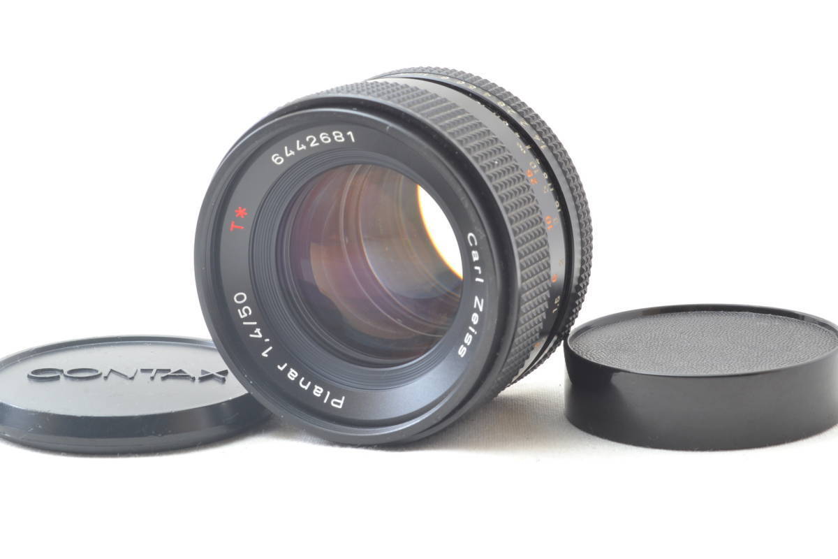 Contax Contax Carl Zeiss Planar T* 50mm f/1.4 AEJ manual focus lens C/Y  mount 10