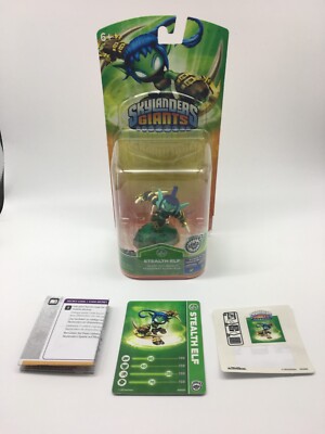 Skylanders Giants STEALTH ELF w/ Box & Inserts (Activision, 2012)