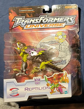 Transformers Universe 2003 Beast Wars REPTILION MOSC CD Variant