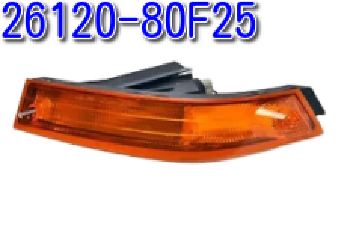 Nissan Genuine 26120-80F25 KOUKI Right Front Bumper Lamp Assy for