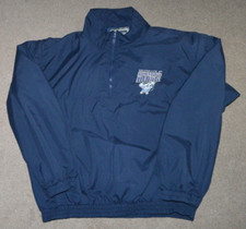 Vtg University of Buffalo Bulls UB 1/4 Pullover Light Jacket XL