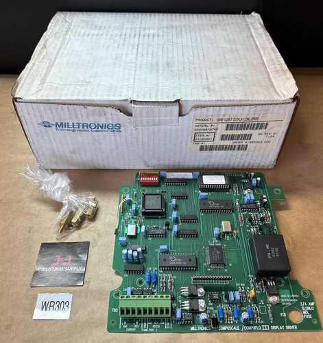 BRAND NEW- Milltronics Compuscale / Compuflo Display Driver Board ...