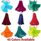 360 Degree Chiffon Full Circle Skirt Belly Dance Jupe Tribal 9 Yard Flamenco