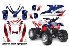 ATV Graphics Decals Stickers For Polaris Outlaw/Predator 50 ALL YEARS STARSSTRIP