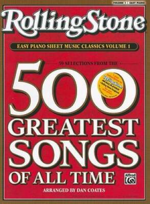 Rolling Stone Easy Piano Sheet Music Classics, Vol 1: 39 Selections from  - GOOD