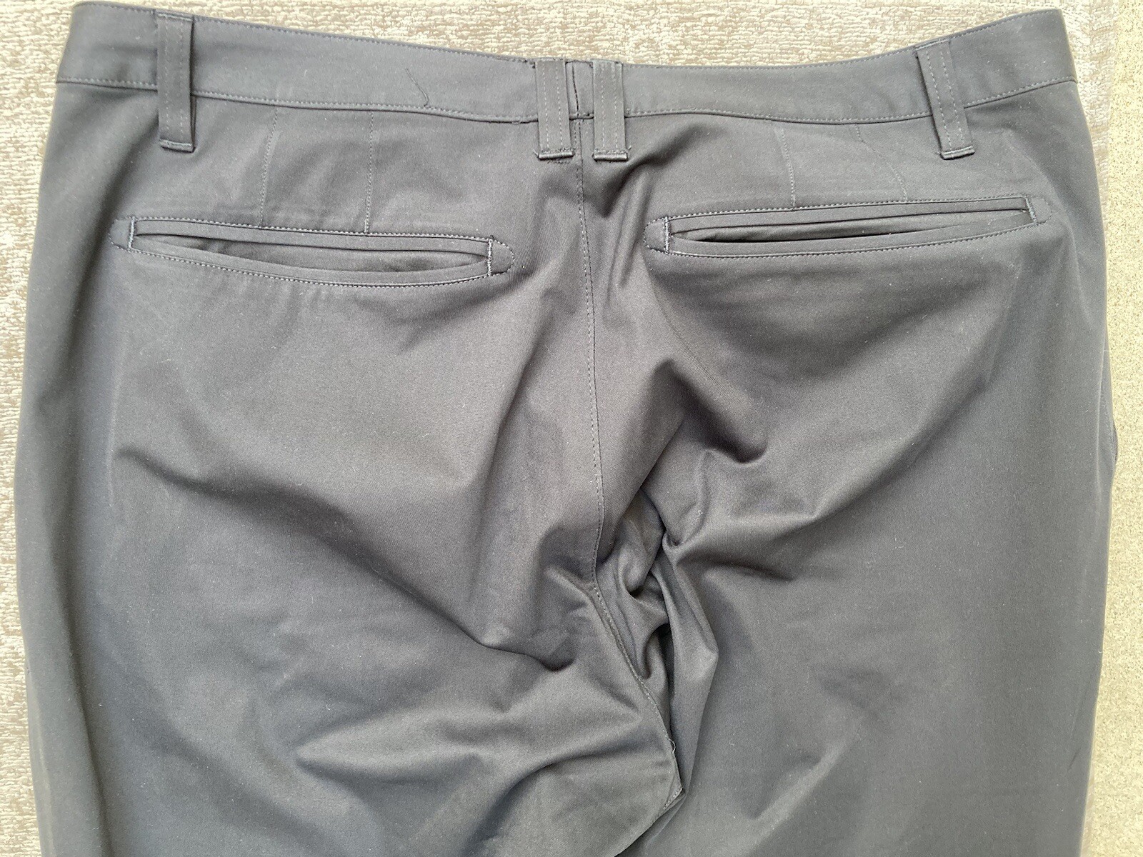Men's Rhone Pants Black Solid Everyday Pocket 36x… - image 13