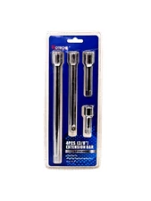 HOTECHE 4pc 3/8" Dr Extension Bar Set 2" 3" 6" 8" Long SP183804