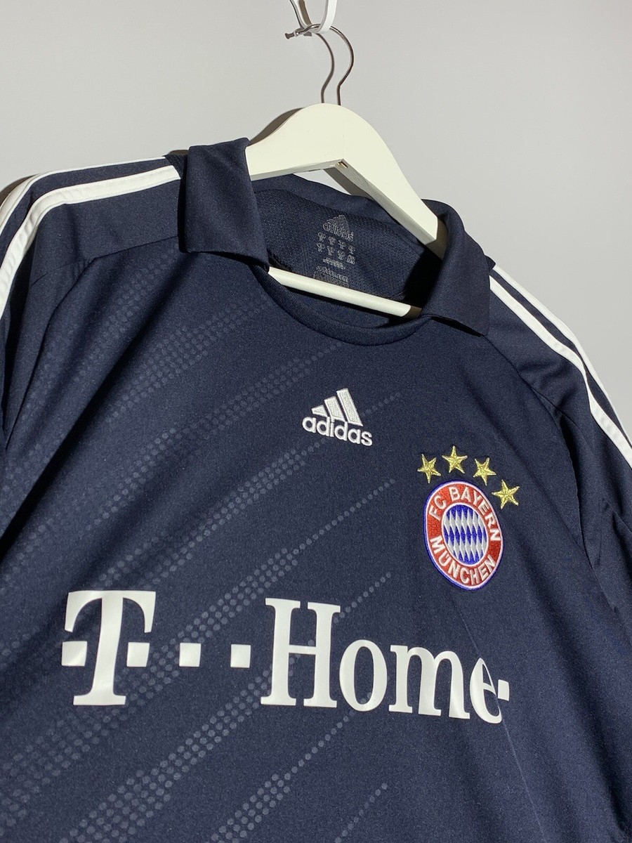 Bayern Munchen Adidas 2008/09 Away Y2k Football Shirt Soccer