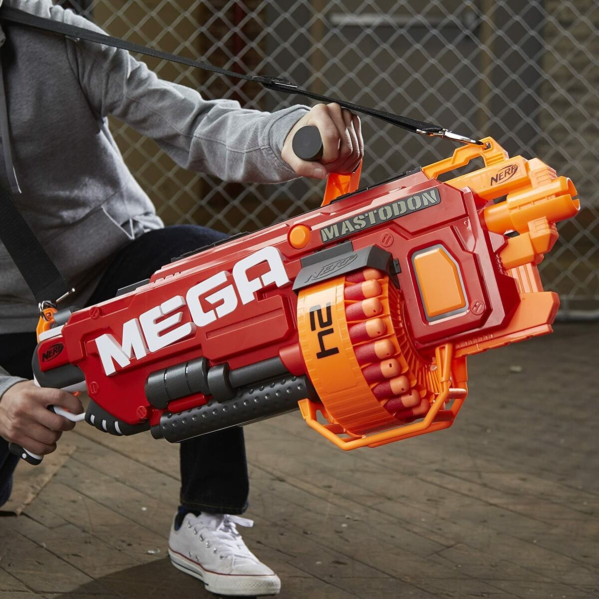 NERF MEGA MASTODON!! The Biggest Nerf 