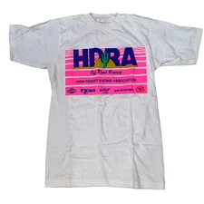 Vintage 80-90s HDRA high desert racing single stitch made in usa NOS Sz M