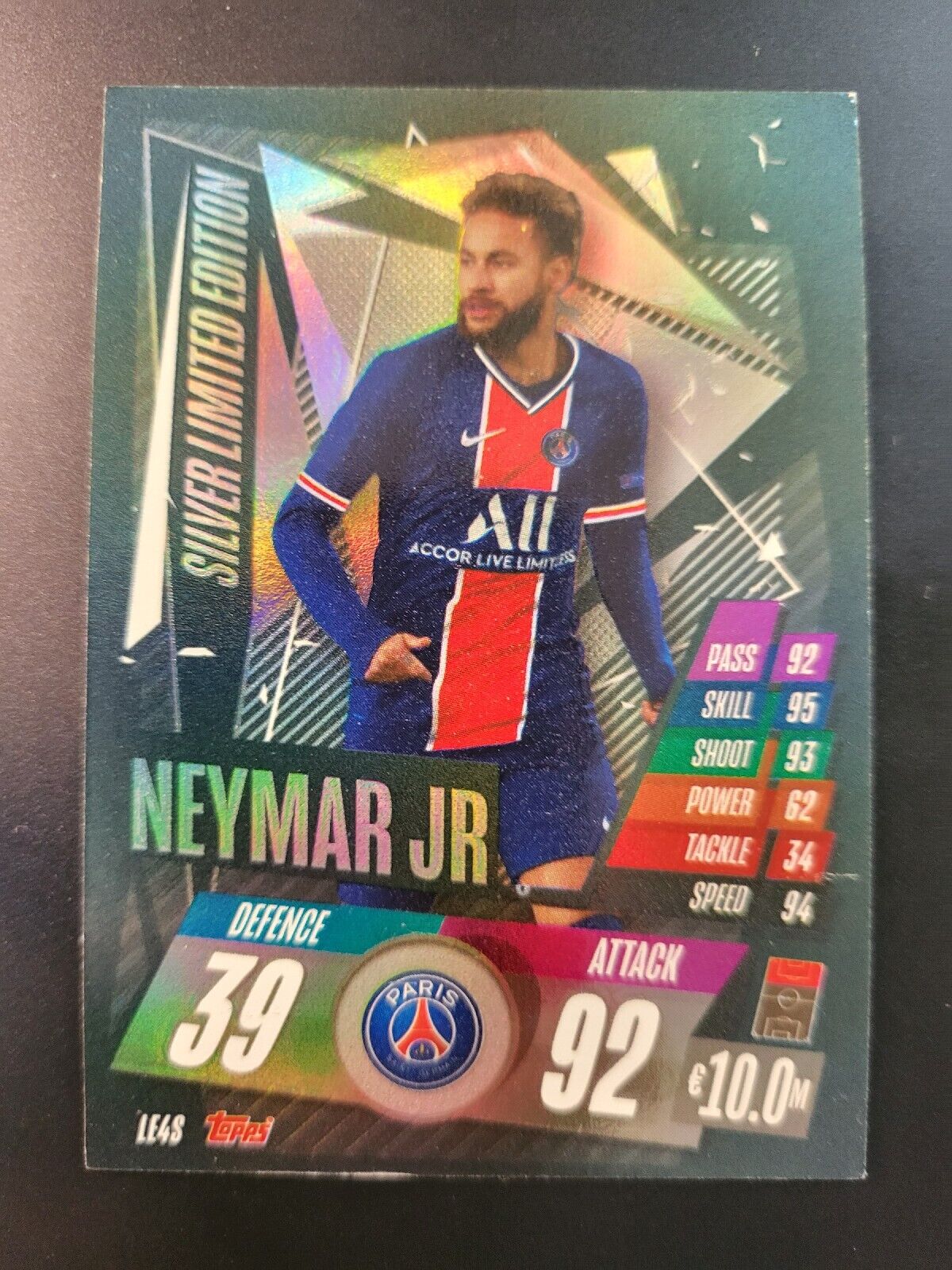 2022 Panini World Cup Extra Sticker Neymar lot Base Bronze Silver