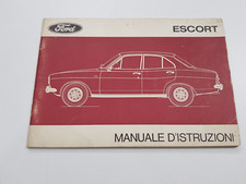LIBRETTO USO E MANUTENZIONE FORD ESCORT ED. 71 - LEGGI BENE