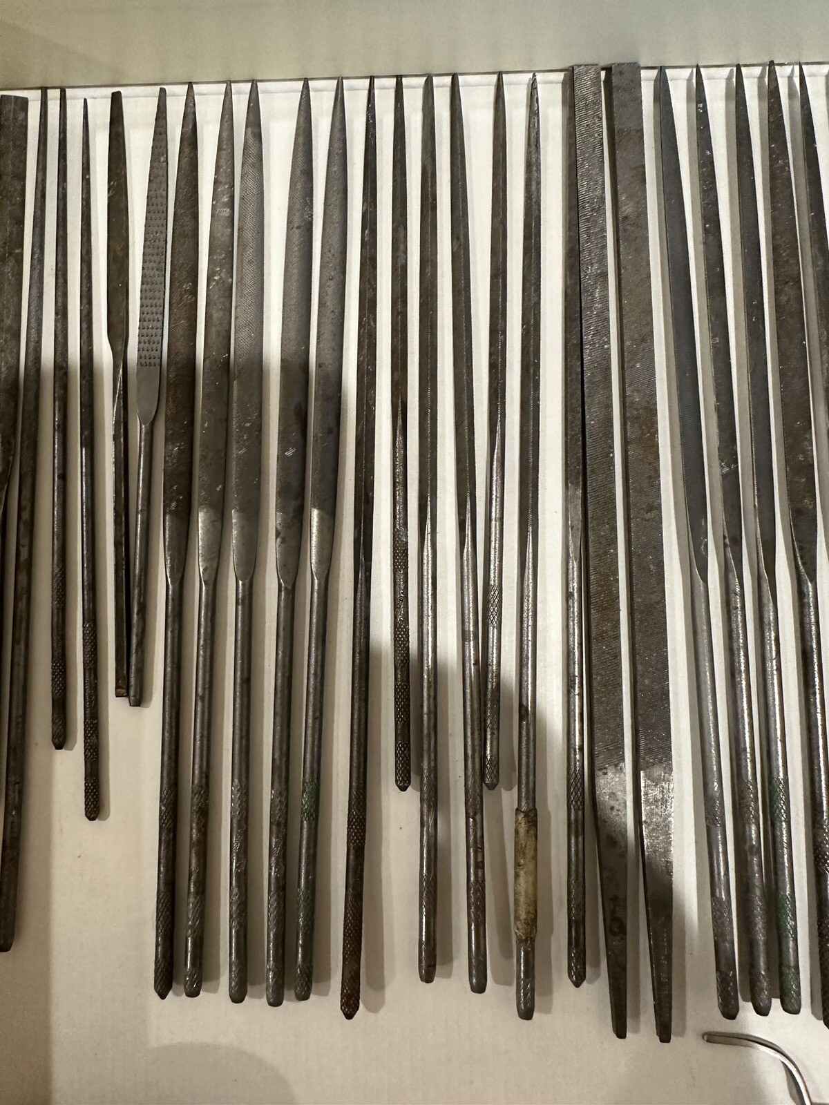 Vintage / Used Jewelers Tools. Files. Tweezers Screw Drivers Saw Frame