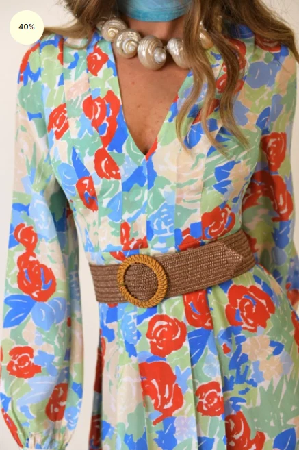 Camellia dress rixo top