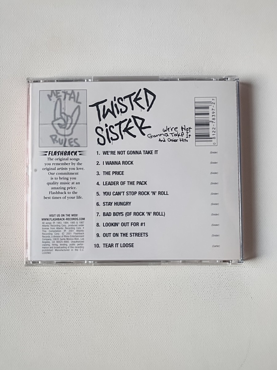 We're Not Gonna Take It & Other Hits by Twisted Sister (CD